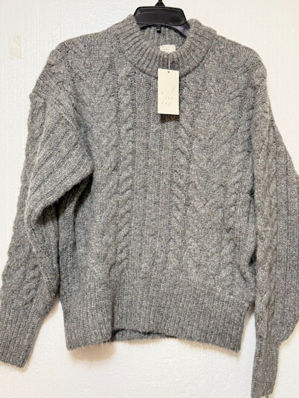 A new Day Cable Knit Pullover Sweater Size‎ Small